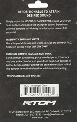 Picture of RTOM Clear Moongel Damper Pads - 4 Pack - 24 Pads