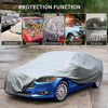 Picture of Leader Accessories Car Cover UV Protection Basic Guard 3 Layer Breathable Dust Proof Universal Fit Full Car Cover Up To 200''