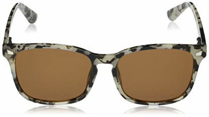Picture of TIJN Polarized Sunglasses for Women Men Classic Trendy Stylish Sun Glasses 100% UV Protection (All Black+Marble)