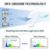 Picture of Cyxus Blue Light Blocking Computer Glasses Square Retro Clear Lens Eyeglasses Frame