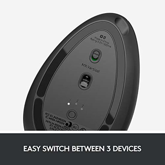 GetUSCart- Logitech MX Vertical Wireless Mouse - Advanced 