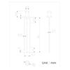 Picture of EDGELEC 100pcs 3mm Red & Blue Lights Bi-Color LED Diodes Common Cathode Clear Round Lens +200pcs Resistors (for DC 6-12V) Included, Bright Bulb Lamps Light Emitting Diode
