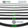 Picture of PARACORD PLANET Elastic Bungee Nylon Shock Cord 2.5mm 1/32", 1/16", 3/16", 5/16", 1/8”, 3/8", 5/8", 1/4", 1/2 inch Crafting Stretch String 10 25 50 & 100 Foot Lengths Made in USA
