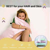 Picture of ZIMASILK 100% Mulberry Silk Pillowcase for Hair and Skin Health,Both Side 19 Momme Silk, Gift Packed,1pc (Standard20''x26', Pink)