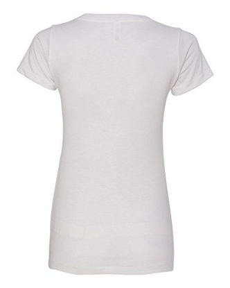 Picture of Next Level Womens Ideal V-Neck Tee (N1540) White xs