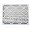 Picture of FilterBuy 11.5x21x2 MERV 8 Pleated AC Furnace Air Filter, (Pack of 6 Filters), 11.5x21x2 - Silver