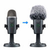 Picture of YOUSHARES Microphone Furry Windscreen Muff - Mic Wind Cover Fur Pop Filter as Foam Cover Compatible with Blue Yeti Nano