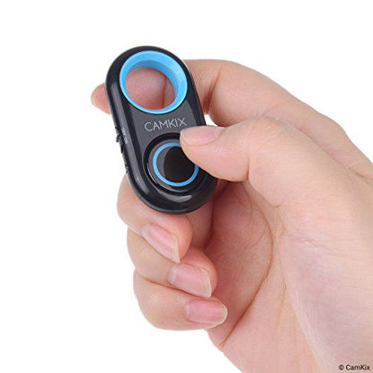 Picture of CamKix Camera Shutter Remote Control with Bluetooth Wireless Technology - Works Flawlessly with iPhone/iPad and Android - Range: Up to 30 ft (10 m) - Compact Style - Take it with You Anywhere