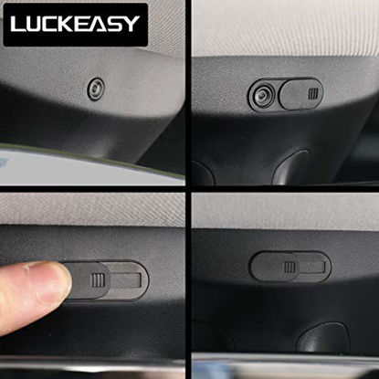 Picture of LUCKEASY Webcam Cover for Tesla Model 3 2017-2019 Car Camera Privacy Cover Tesla Model Y