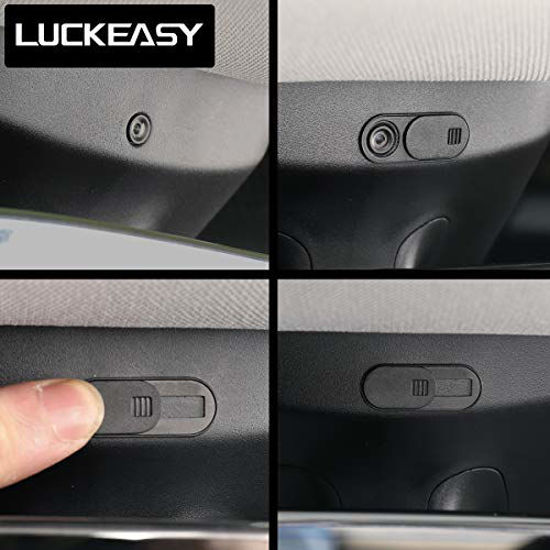 GetUSCart LUCKEASY Webcam Cover for Tesla Model 3 2017 2019 Car