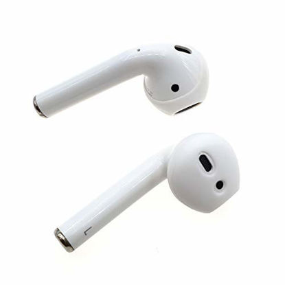 Picture of {Fit in Case}Silicone Protecitve Eartips Skins and Covers Replacement Anti Slip Soft Eartips Compatible with Apple 1 & 2 or EarPods Headphones/Earphones/Earbuds (3 Pairs Mixed)