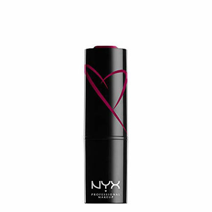 Picture of NYX PROFESSIONAL MAKEUP Shout Loud Satin Lipstick - Dirty Talk, Bright Berry