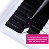 Picture of Eyelash Extensions FADLASH D Curl Lash Extensions Mixed Tray 8-14mm 0.20mm Silk Classic Eyelash Extensions Supplies (0.20-D, Mix 8-14mm)