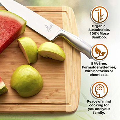 Cutting Board for Chopping Flexible Large PE Cutting Boards Mats Pads for  Kitchen BPA Free Knife Friendly Ergonomic Design