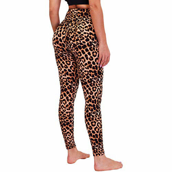Picture of Gayhay High Waisted Leggings for Women - Soft Opaque Slim Tummy Control Printed Pants for Running Cycling Yoga