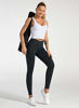 Picture of Dragon Fit High Waist Yoga Leggings with 3 Pockets,Tummy Control Workout Running 4 Way Stretch Yoga Pants (Large, Charcoal Gray)