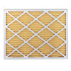 Picture of FilterBuy 17.5x23.5x1 MERV 11 Pleated AC Furnace Air Filter, (Pack of 2 Filters), 17.5x23.5x1 - Gold