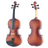 Picture of Mendini Solid Wood Violin with Hard Case, Bow, Rosin and Extra Strings (1/4, Antique)
