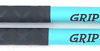 Picture of GRIP STIX 15" Long TURQUOISE with Black Non-Slip Grip Drumsticks - Ideal for All Drumming; Cardio, Fitness, Aerobic & Workout Exercises