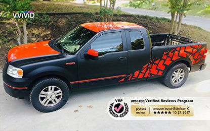 Picture of Black Matte Car Wrap Vinyl Roll with Air Release 3MIL-VViViD8 (20FT X 5FT)