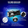 Picture of BRISHINE 194 LED Bulbs Extremely Bright Ultra Blue 5630 Chipsets 168 2825 175 T10 W5W LED Replacement Bulbs for Car Interior Dome Map Door Courtesy Trunk License Plate Lights(Pack of 10)