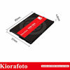 Picture of Kiorafoto KHD-SD4 Easy Carry 4 Slots Slim Credit Card Size Lightweight Portable SD Memory Card Case Storage Keeper Holder Protector for 4 SD SDHC SDXC Cards