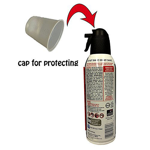 GetUSCart DustOff Disposable Compressed Gas Duster, 10 oz Cans 5 Packs