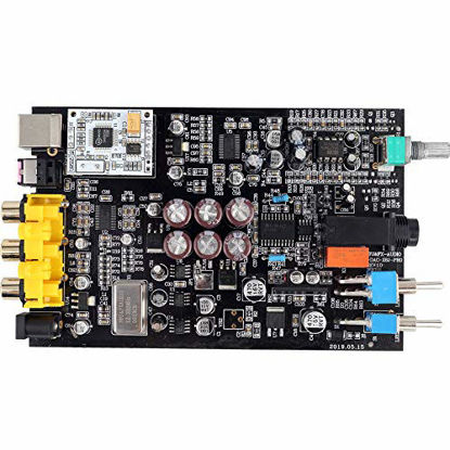 Picture of FX-Audio DAC-X6 Mini HiFi 2.0 Digital Audio Decoder DAC Input USB/Coaxial/Optical Output RCA/Headphone Amp 24Bit/96KHz DC12V(Silver)