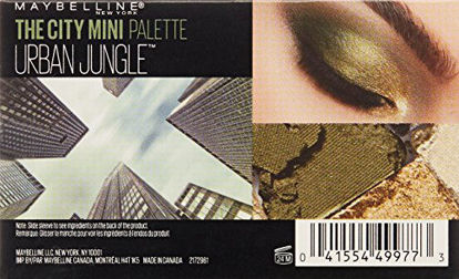 Picture of Maybelline New York Makeup The City Mini Eyeshadow Palette, Urban Jungle Eyeshadow, 0.14 oz