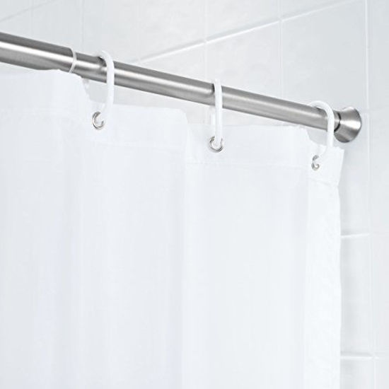 Picture of Amazon Basics 1009990-158-A60 Tension Curtain Rod, 54-90", White