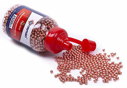 Picture of Crosman Copperhead 4.5mm Copper Coated BBs In EZ-Pour Bottle For BB Air Pistols And BB Air Rifles (2500-count)