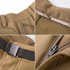 Picture of FREE SOLDIER Men's Fleece Lined Outdoor Cargo Hiking Pants Water Repellent Softshell Snow Ski Pants with Zipper Pockets (Gray 40W x 32L)