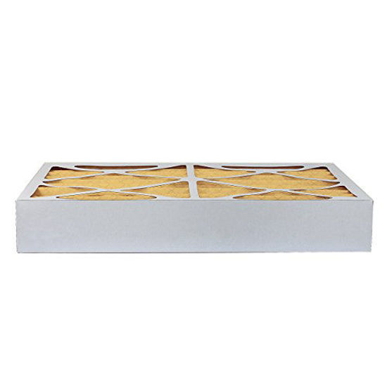 Picture of FilterBuy 10x20x4 MERV 11 Pleated AC Furnace Air Filter, (Pack of 4 Filters), 10x20x4 - Gold