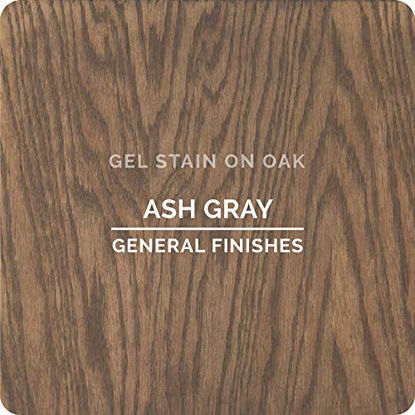 Picture of General Finishes Oil Base Gel Stain, 1 Pint, Ash Gray