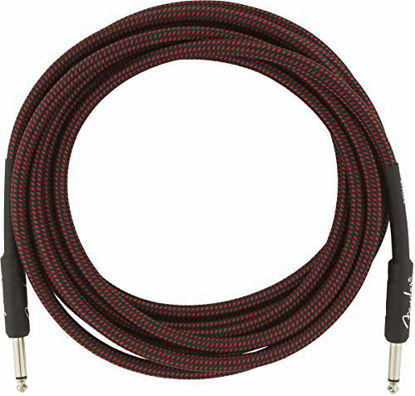 Picture of Fender Professional 15' Instrument Cable - Grey Tweed - 1/4 Inch Straight