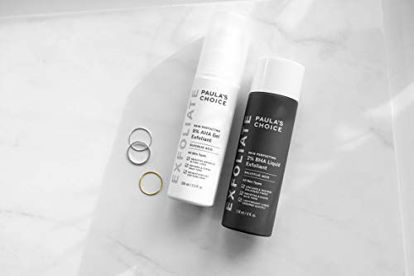 Picture of Paula's Choice-SKIN PERFECTING 8% AHA Gel Exfoliant & 2% BHA Liquid Duo-Facial Exfoliants for Blackheads Enlarged Pores Wrinkles and Fine Lines Face Exfoliators w/ Glycolic Acid Salicylic Acid