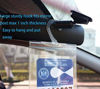 Picture of LotFancy Handicapped Placard Holder- 10.6" x 5", Ultra Transparent Disabled Parking Placard Protector Hanger Sleeve with Large Hook- Pack of 2 Plastic Mirror Tag Hang