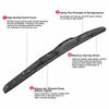 Picture of ABLEWIPE Windshield Hybird Wiper 26" + 18" Front Window Wiper Blades Model 18O13B(Set of 2)