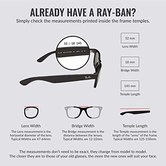 Brand New 2024 Ray Ban Sunglasses Frame RB 0840S 901/31 MEGA WAYFARER  Authentic | eBay