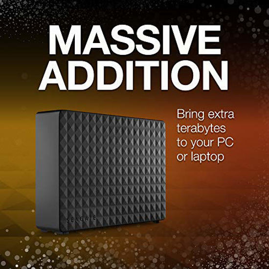 Picture of Seagate Expansion Desktop 4TB External Hard Drive HDD - USB 3.0 for PC Laptop (STEB4000100)