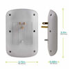 Picture of Philips Accessories Philips 6 Surge Protector Outlet Extender, 2 Pack, 900 Joules, 3-Prong, Space Saving Design, Protection Indicator LED Light, Grey, SPP3466GR/37