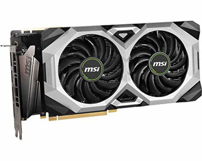 Picture of MSI Gaming GeForce RTX 2080 Super 8GB GDRR6 256-Bit HDMI/DP Nvlink Torx Fan Turing Architecture Overclocked Graphics Card (RTX 2080 Super Ventus XS OC) (Renewed)