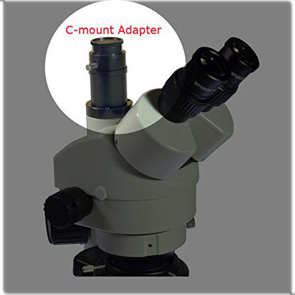 Picture of Digital Industry Microscope Camera Stereo Microscope 1/1 CTV CCD Adapter C-Mount 25mm to 28mm Connector