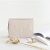 Picture of Makeup Bag,Mossio Unisex Multifunction Bottles Grooming Shampoo Travel Case TSA Approved Beige
