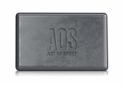 Picture of Art of Sport Body Bar Soap (2-Pack) - Rise Scent - Activated Charcoal Soap with Natural Botanicals Tea Tree Oil and Shea Butter - Fresh and Clean Fragrance - Shower + Hand Soap - 3.75oz