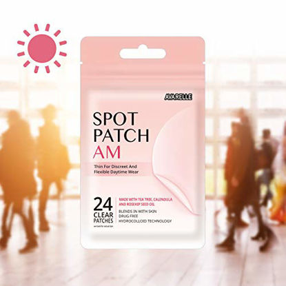Picture of Acne Spot Patch AM Daytime Hydrocolloid With Essential Oils (24 Count)