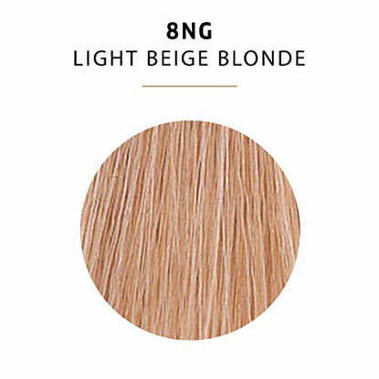 Picture of WELLA Color Charm Permanent Liquid Hair color 8NG Light Beige Blonde