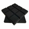 Picture of 2" X 12" X 12" Acoustic Foam Panels, Beveled 9 Block Tiles, Sound Panels wedges Soundproof Sound Insulation Absorbing (12 Pack, Black)