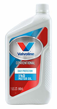 Picture of Valvoline Daily Protection SAE 40 Conventional Motor Oil 1 QT, Case of 6