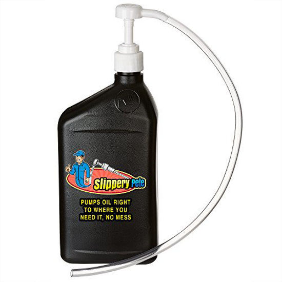 GetUSCart- Slippery Pete Fluid Pump for Quart Bottles - Transfer Gear Oil,  Transmission and Differential Fluid with This 5cc Hand Pump (2)